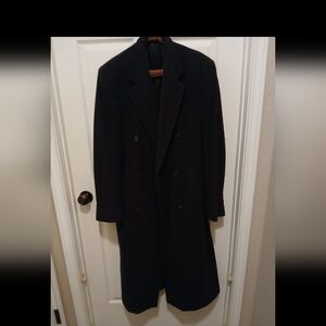 Wool Coat - Charcoal Grey VINTAGE